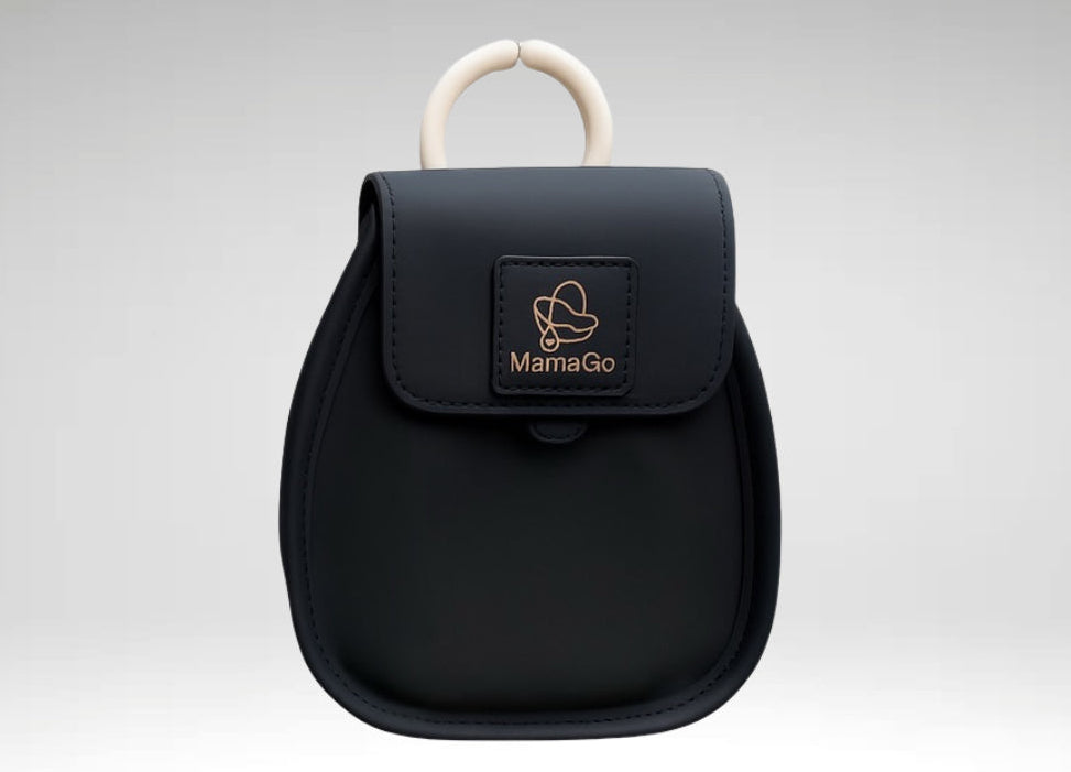 MamaGo Clip-On Handbag – Black