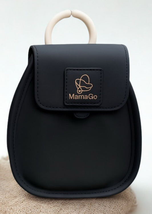 MamaGo Clip-On Handbag – Black